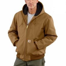 Carhartt Duck Active Quilted Flannel-Lined Jacket