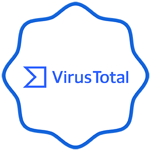 Recognized by VirusTotal icon